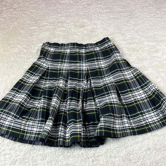 Rifle Official Schoolwear plaid pleated schoolgirl skirt, size 10.5 - Picture 2 of 6